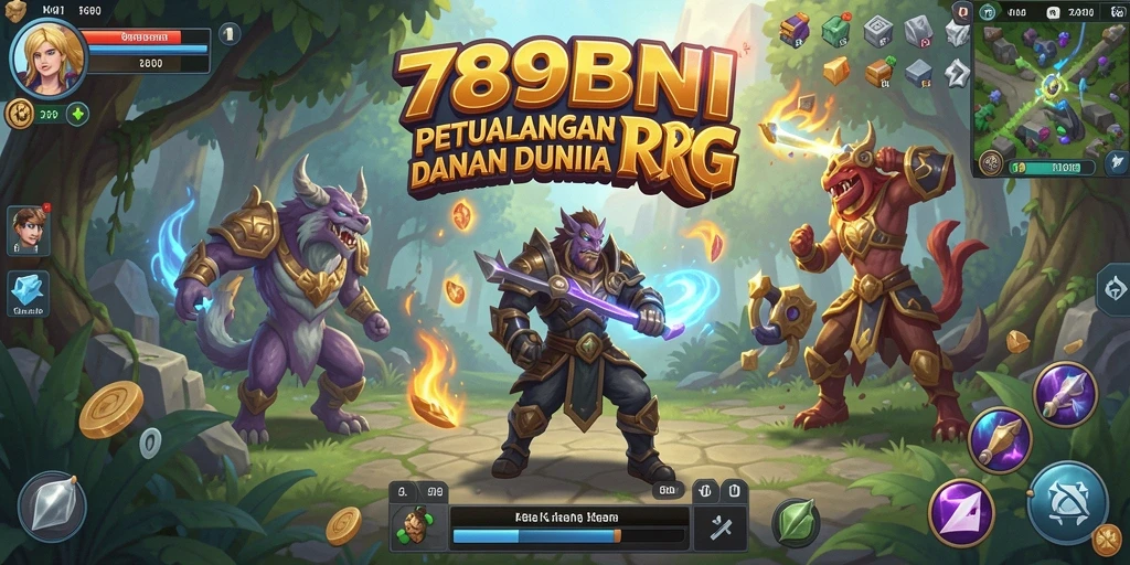 Tampilan gameplay seru dan petualangan epik di 789BNI.