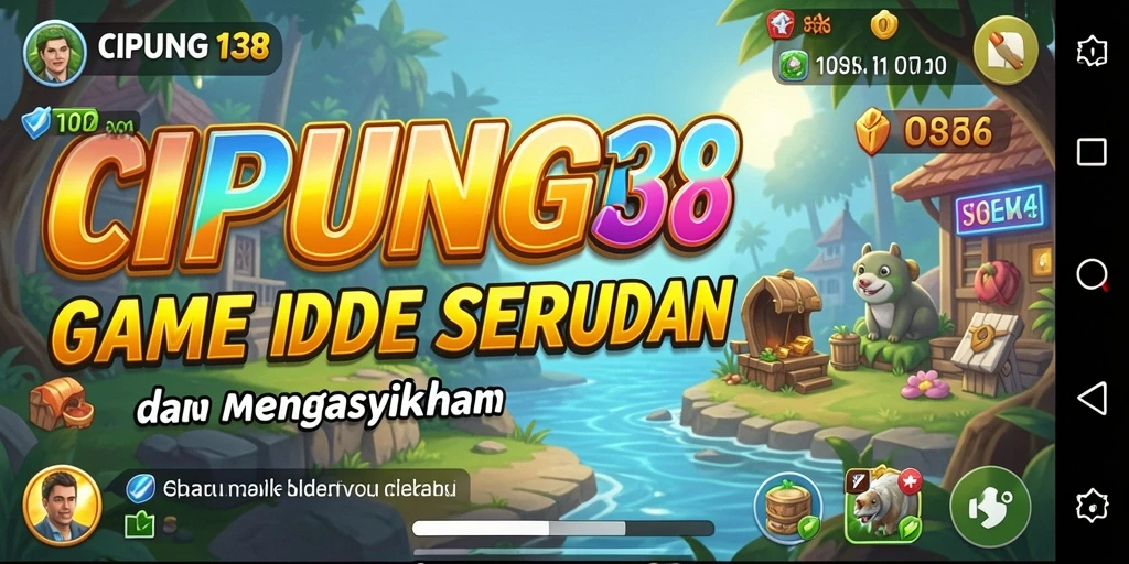 Screenshot gameplay CIPUNG138 yang menunjukkan karakter dalam mode Idle.