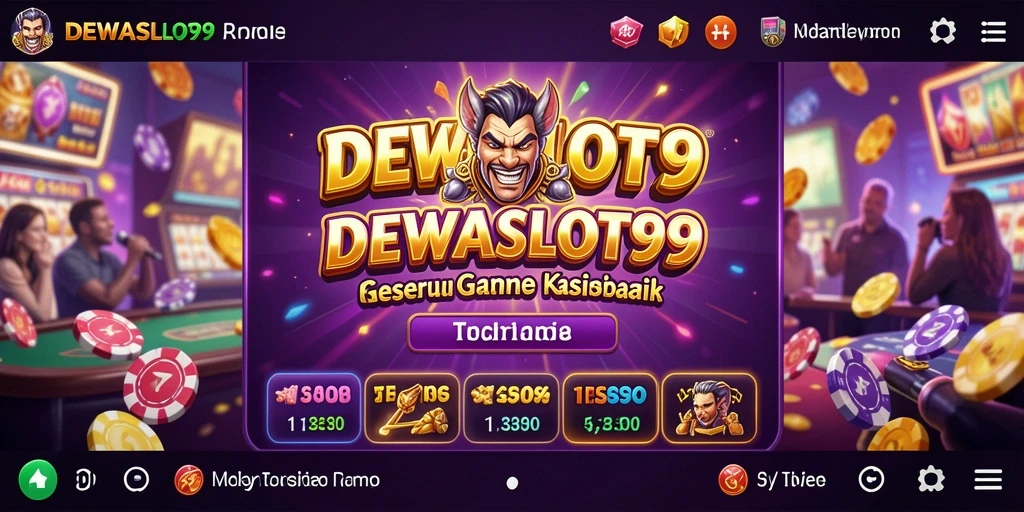 Gameplay Kasino yang seru dan mendebarkan di DEWASLOT99.