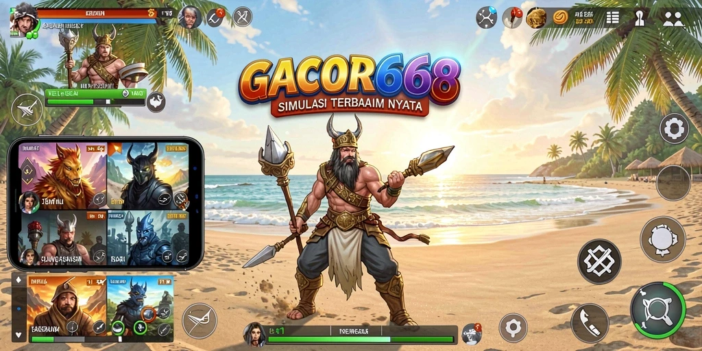 Tampilan gameplay GACOR668 yang mendebarkan dan realistis.