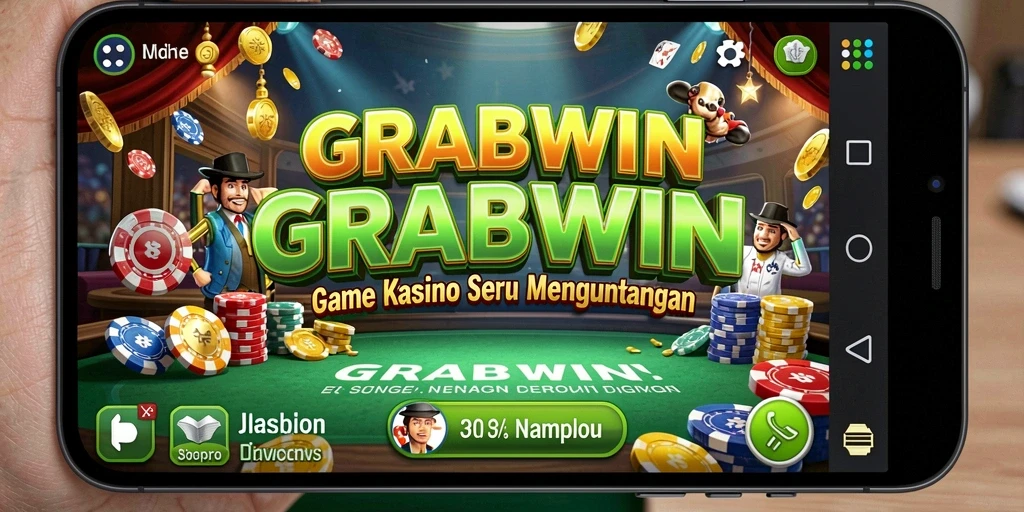Tampilan menarik dari gameplay Kasino di GRABWIN yang menegangkan.
