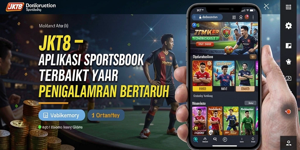 Tampilan permainan taruhan olahraga yang menarik di JKT8.