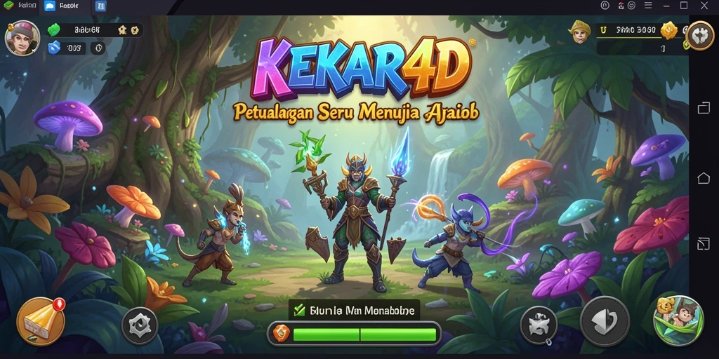 Tampilan gameplay KEKAR4D yang menegangkan dan penuh aksi.