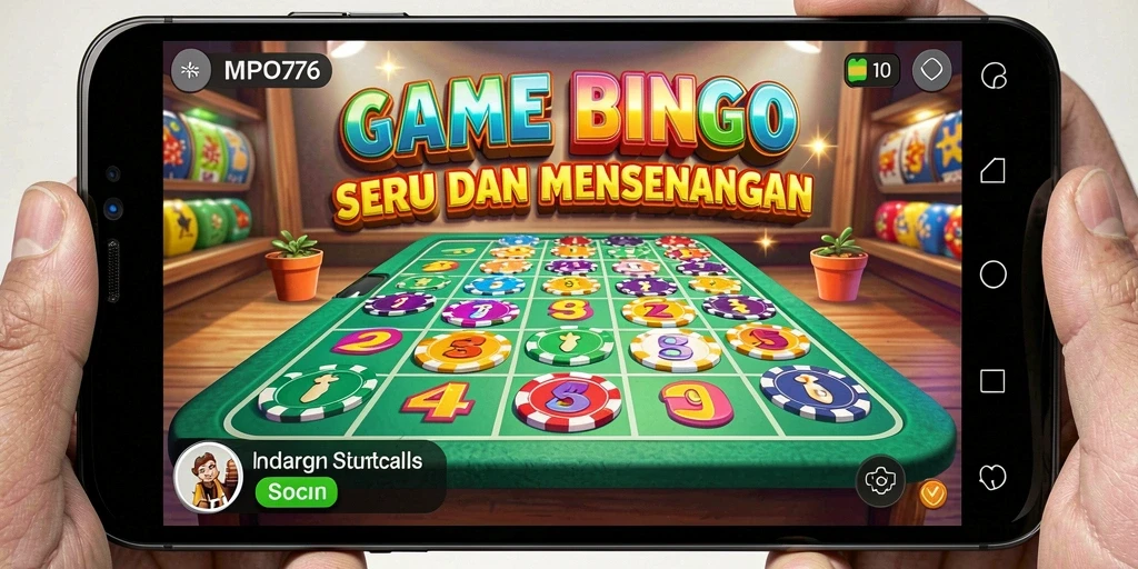Tampilan gameplay seru di MPO76, penuh warna dan interaktif.
