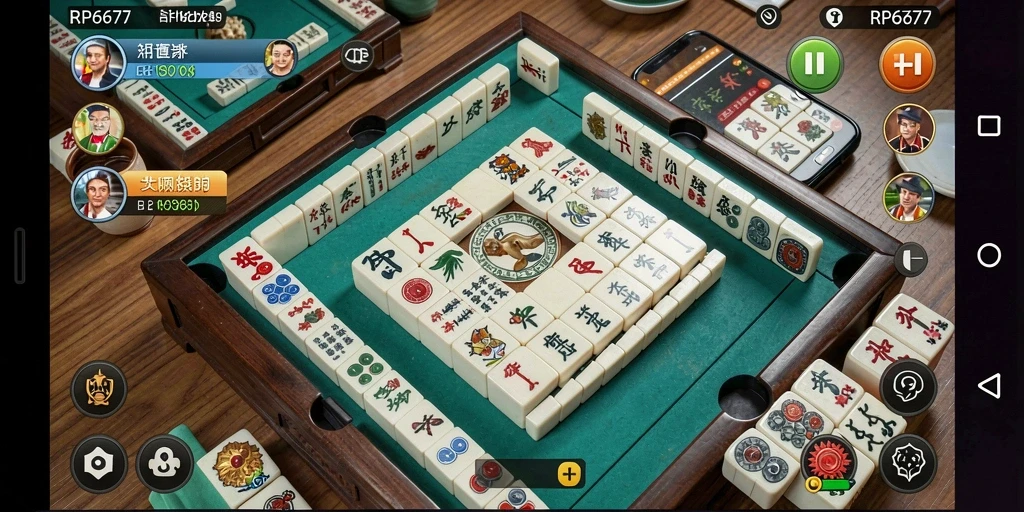 Gameplay Mahjong yang menarik dan penuh tantangan di RP6677.
